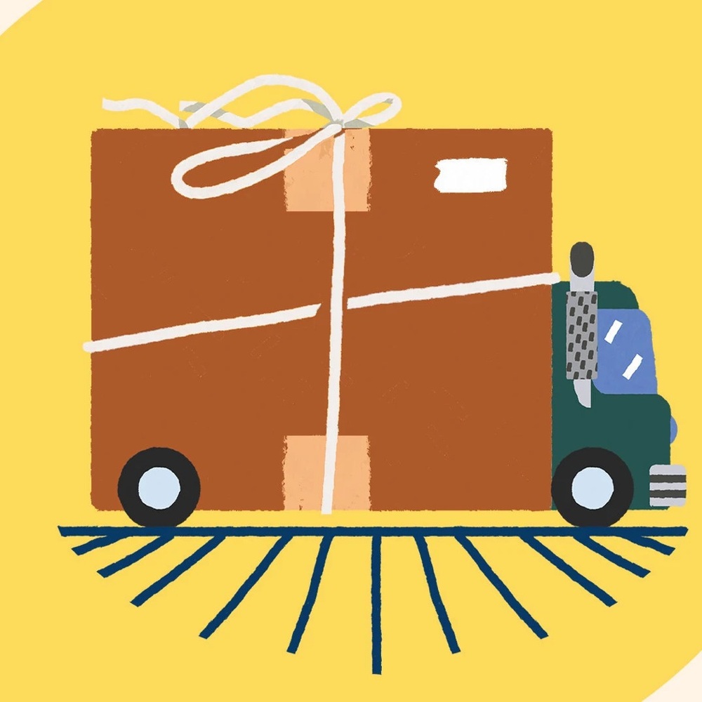 Extra shipping label